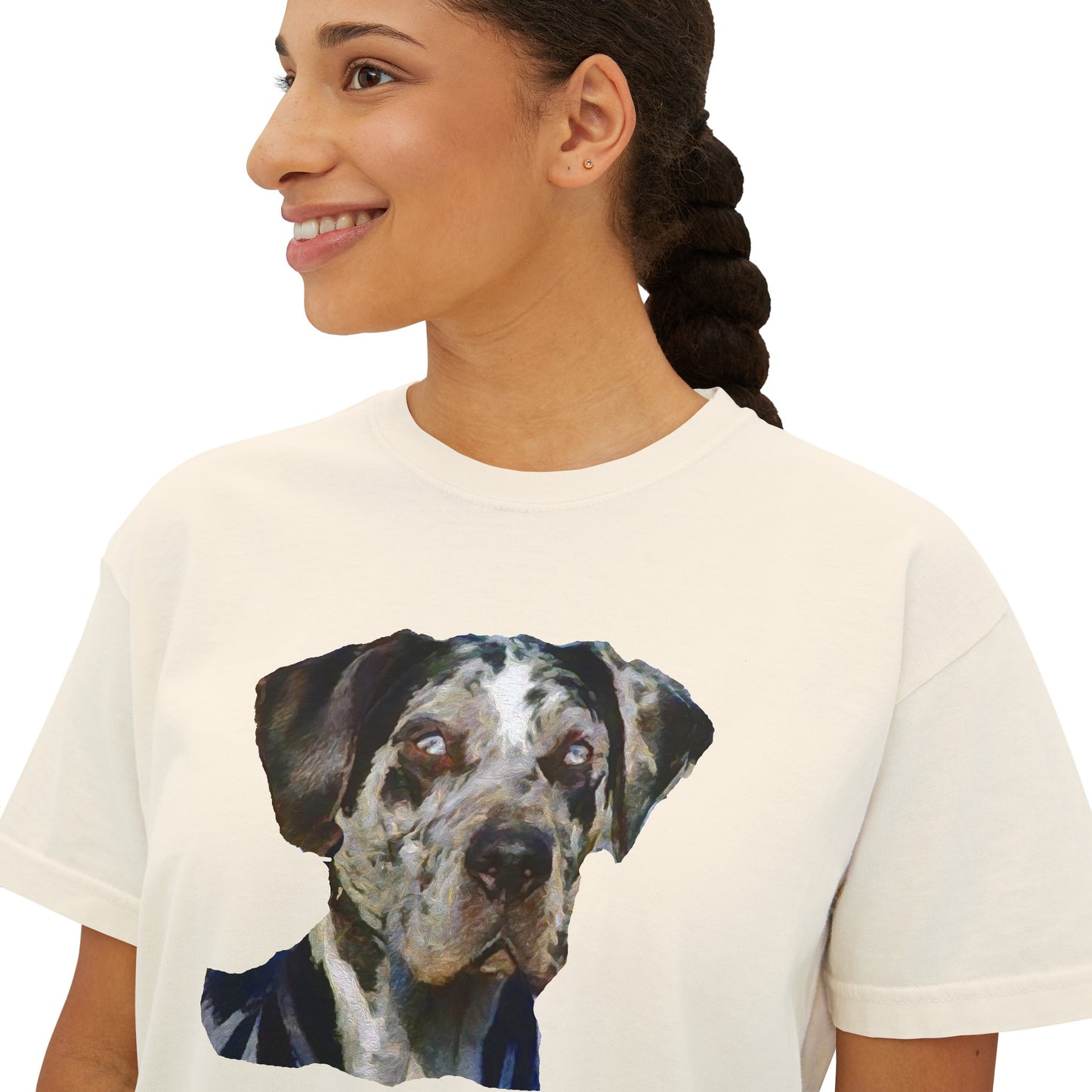 American Leopard Hound Women's Oversized Boxy Tee