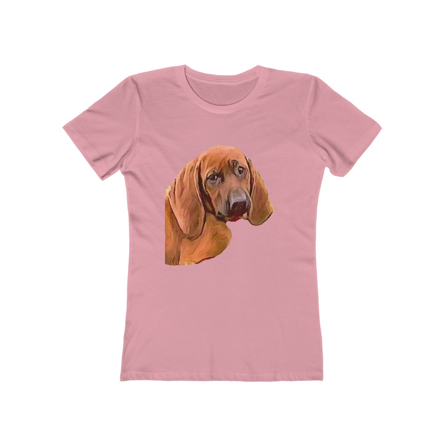 Redbone Coonhound - - Women's Slim Fit Ringspun Cotton T-Shirt
