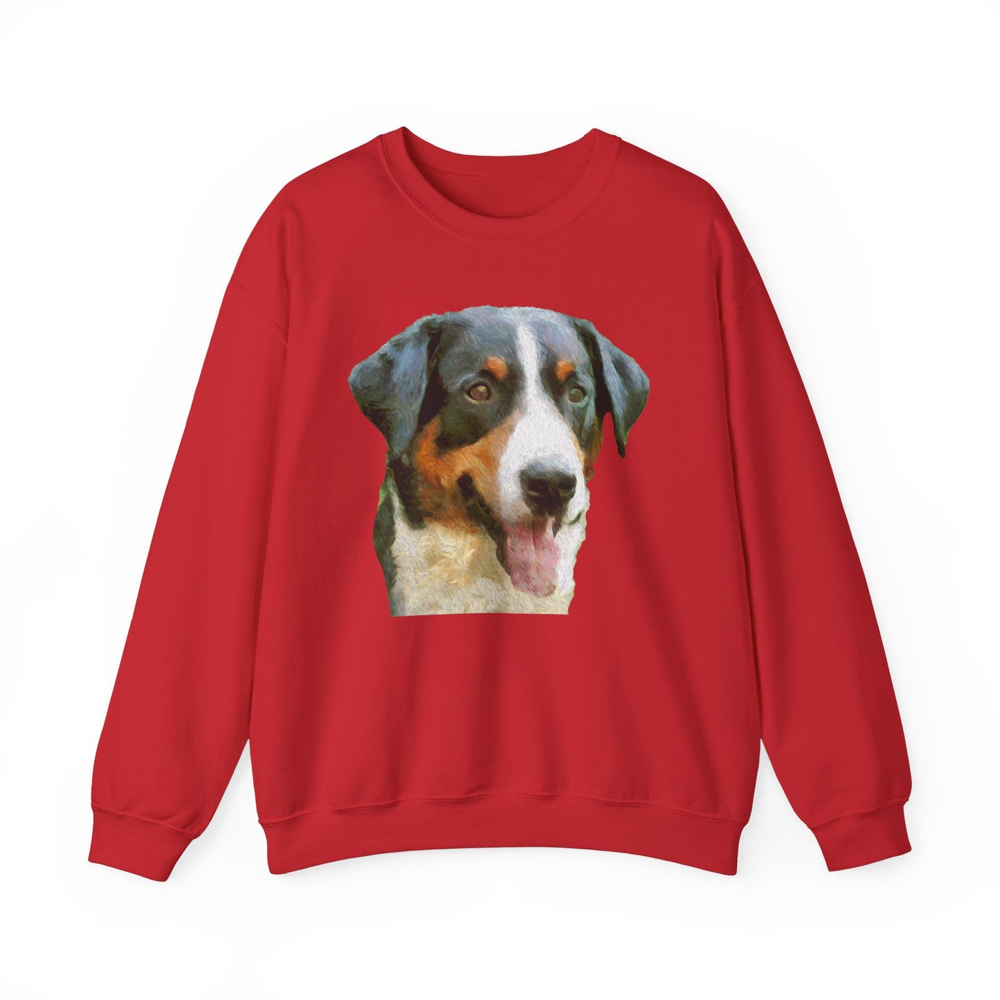 Appenzeller Sennenhund Unisex 50/50 Crewneck Sweatshirt – A Touch of Swiss Elegance
