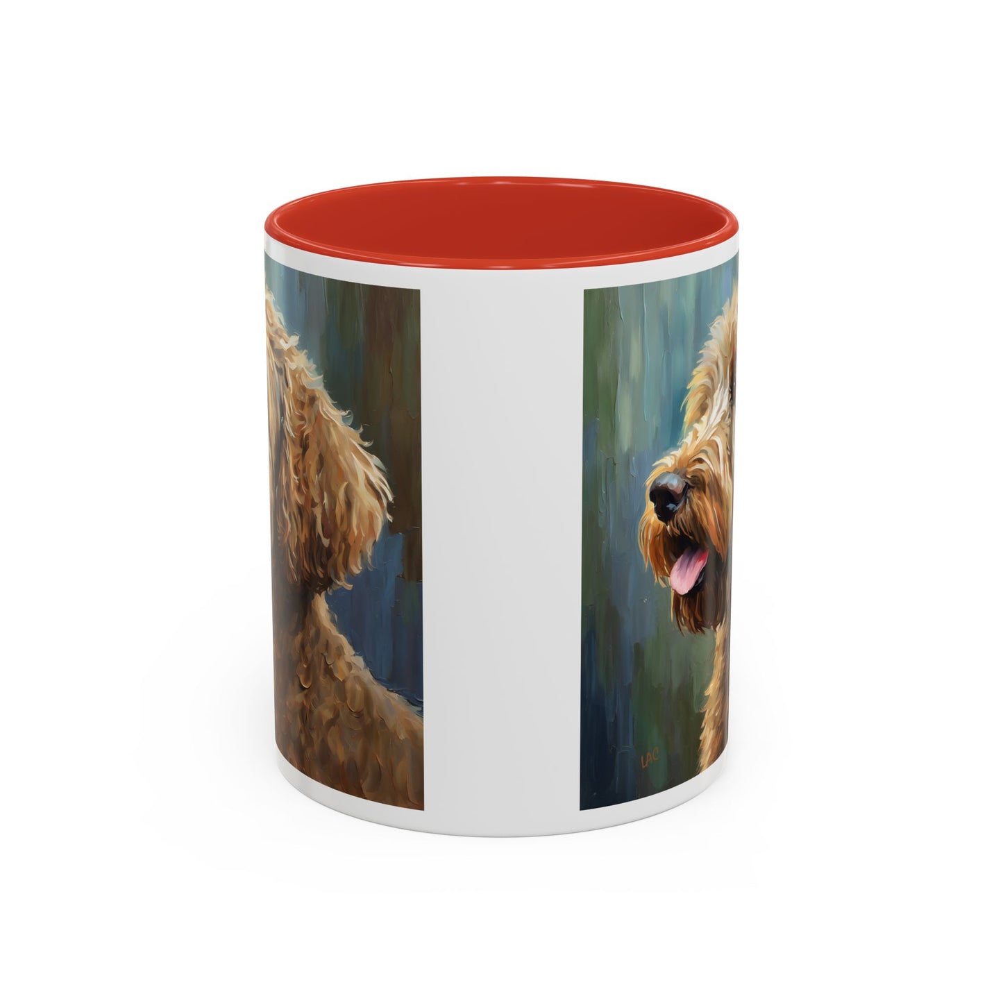 Labradoodle =- Ceramic Accent Mug - 2 Sizes