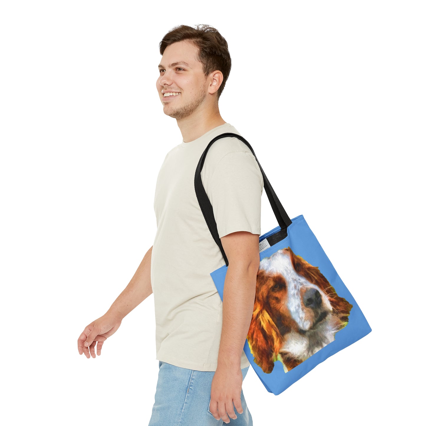 Irish Red & White Setter 'Keela' Tote Bag