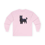 Croatian Sheepdog Unisex Classic Cotton Long Sleeve Tee