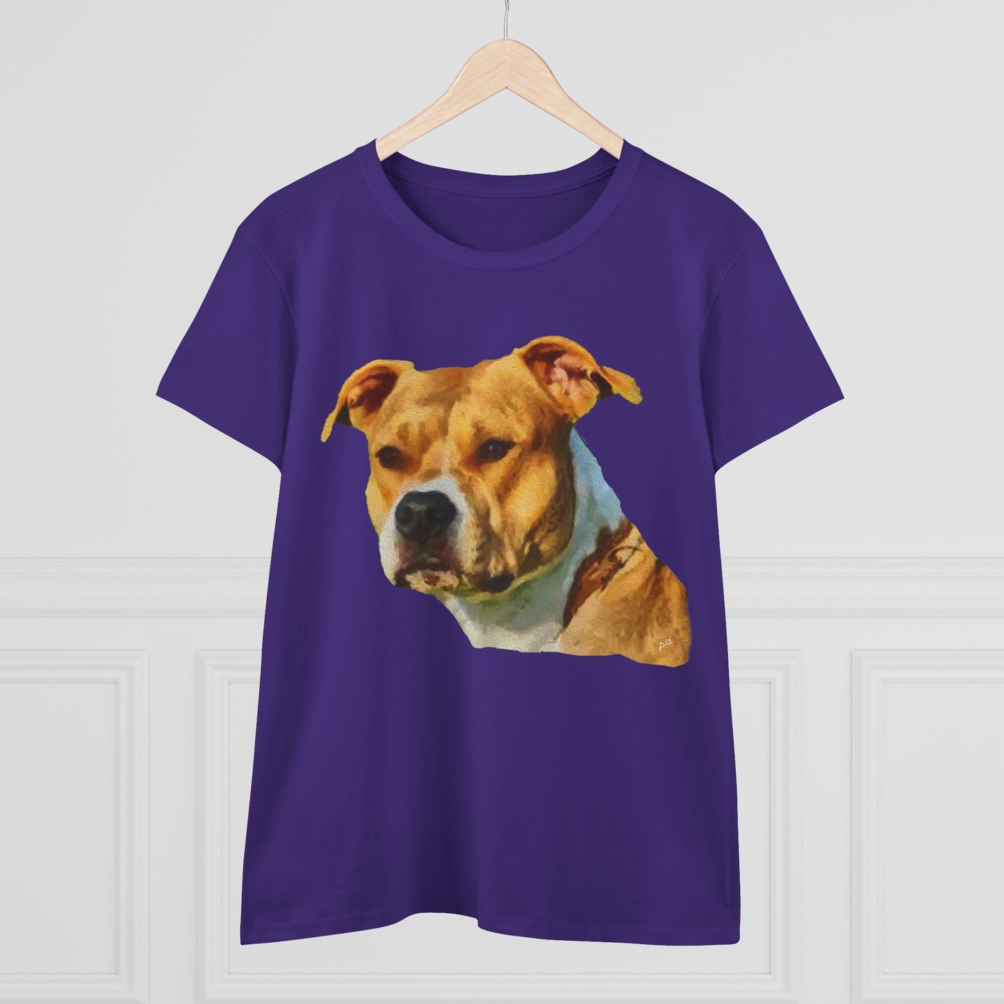 Pit Bull Women's Midweight Cotton Tee