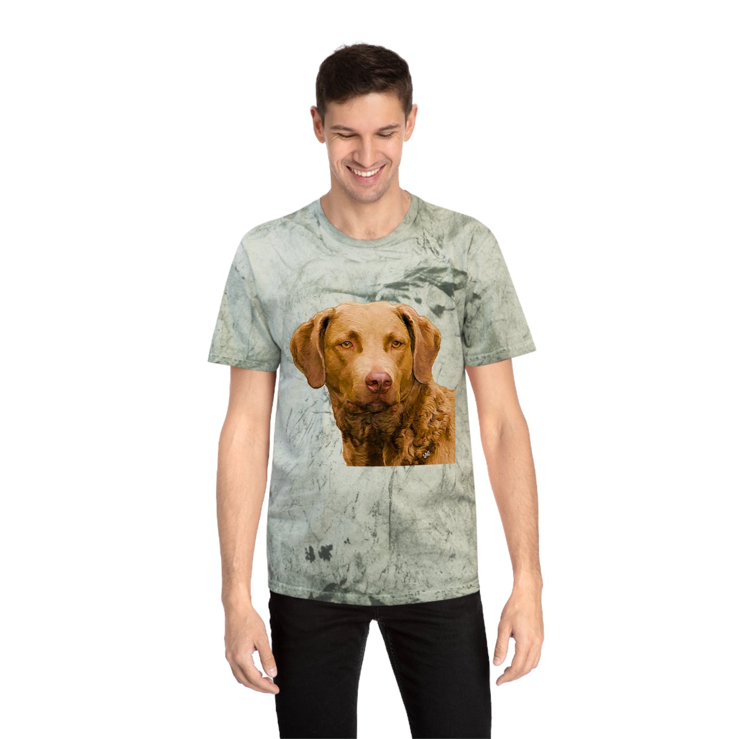 Chesapeake Bay Retriever Classic Color Blast T-Shirt