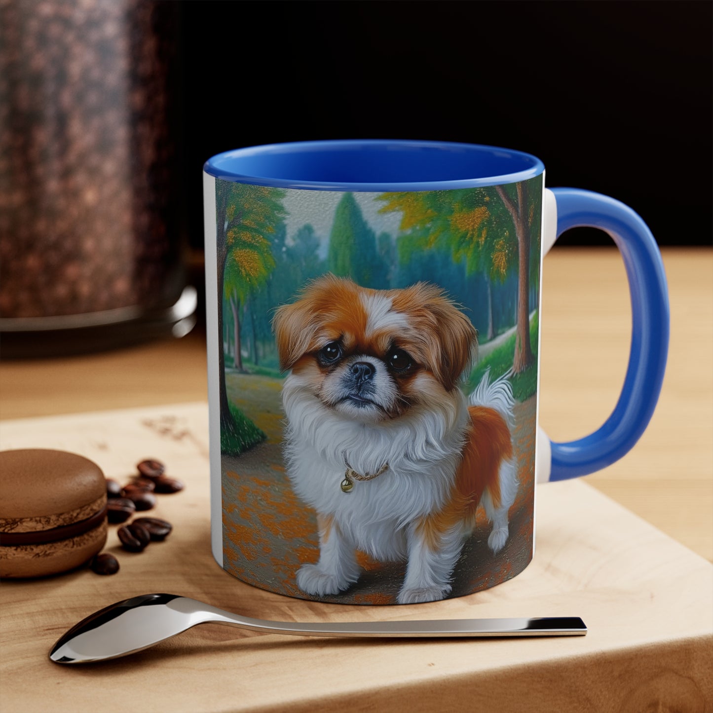 Pekingese Puppy 11oz Ceramic Accent Mug