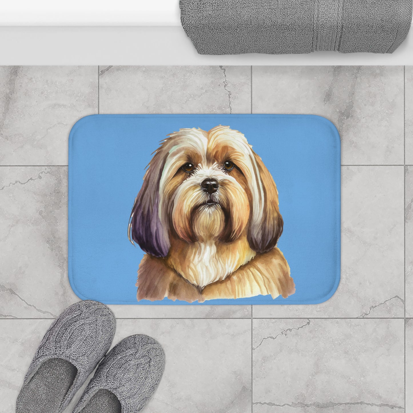 Lhasa Apso Bathroom Rug Mat
