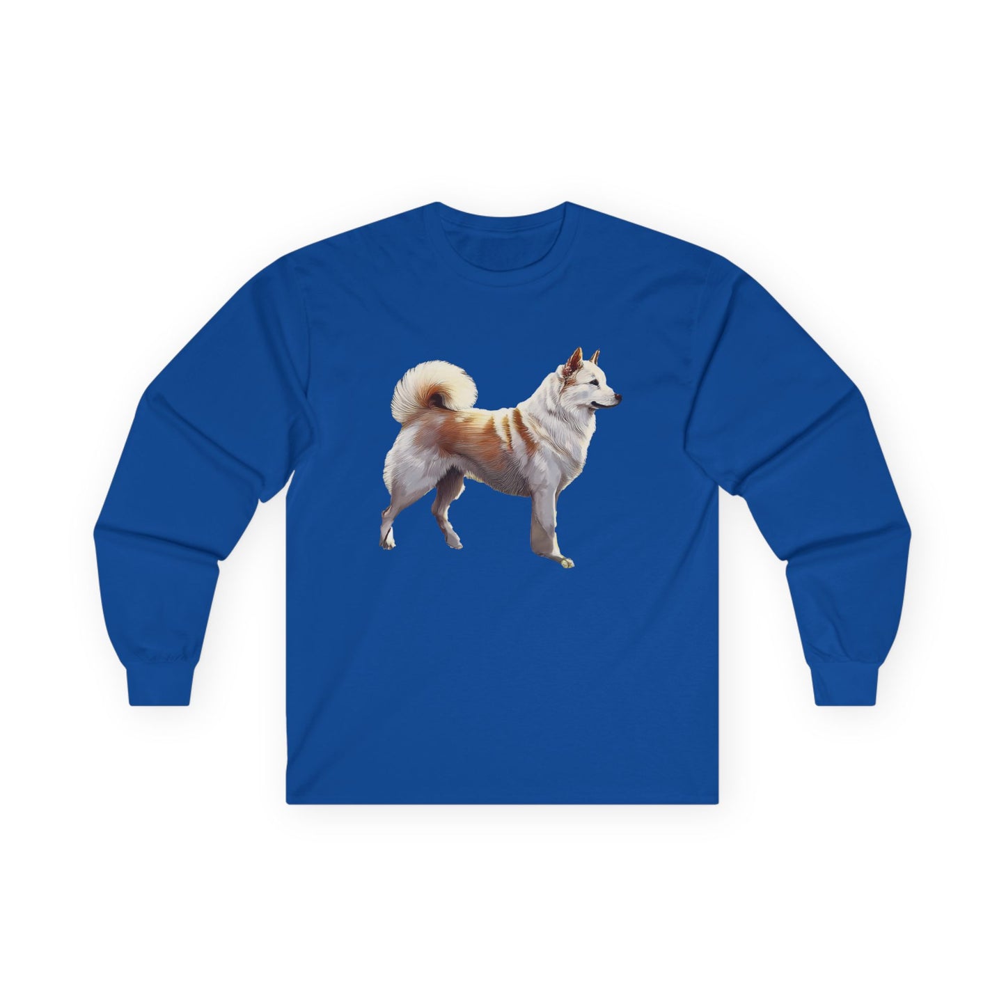 Kishu Ken Unisex Classic Cotton Long Sleeve Tee