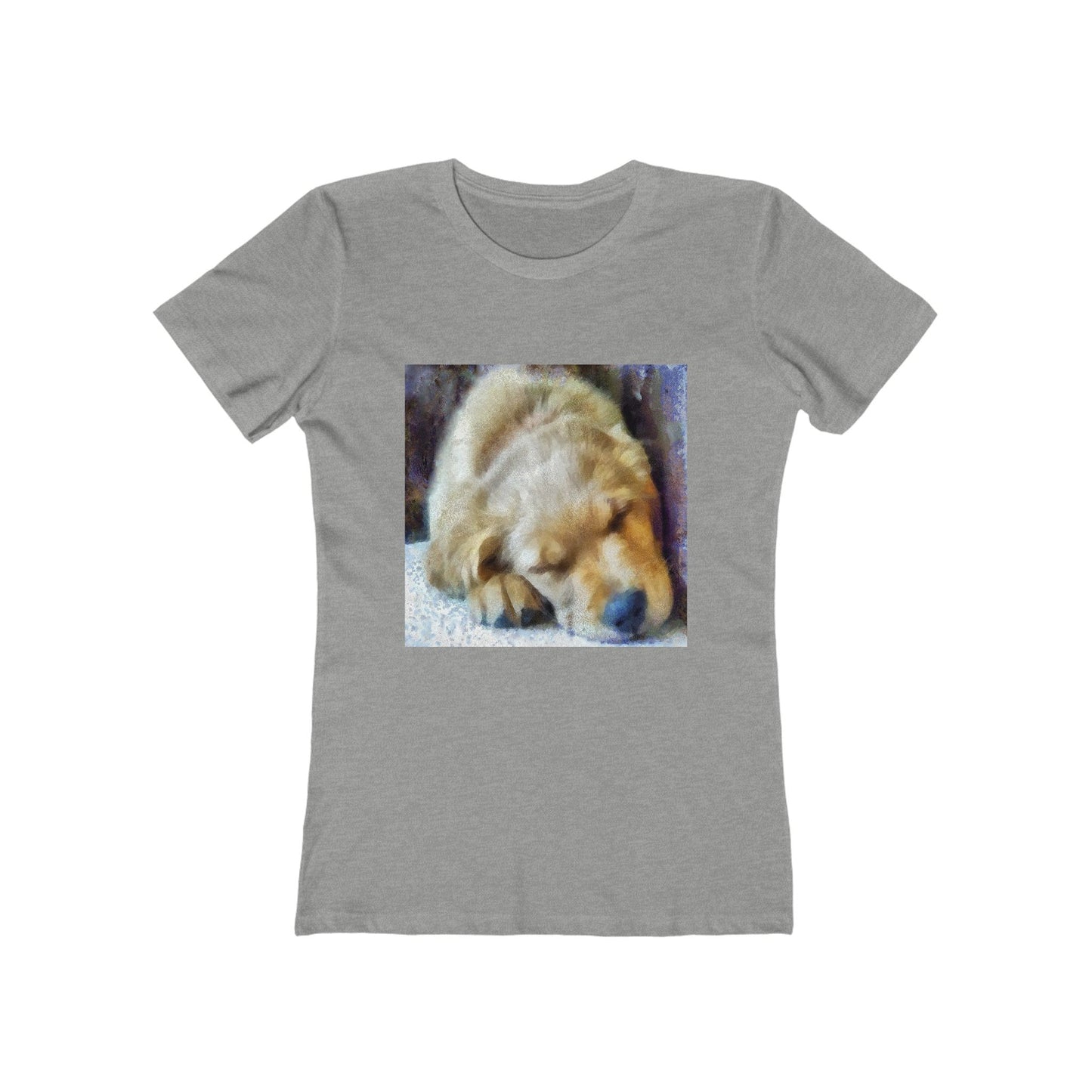 Golden Retriever 'Zuko' Women's Slim Fit T-Shirt
