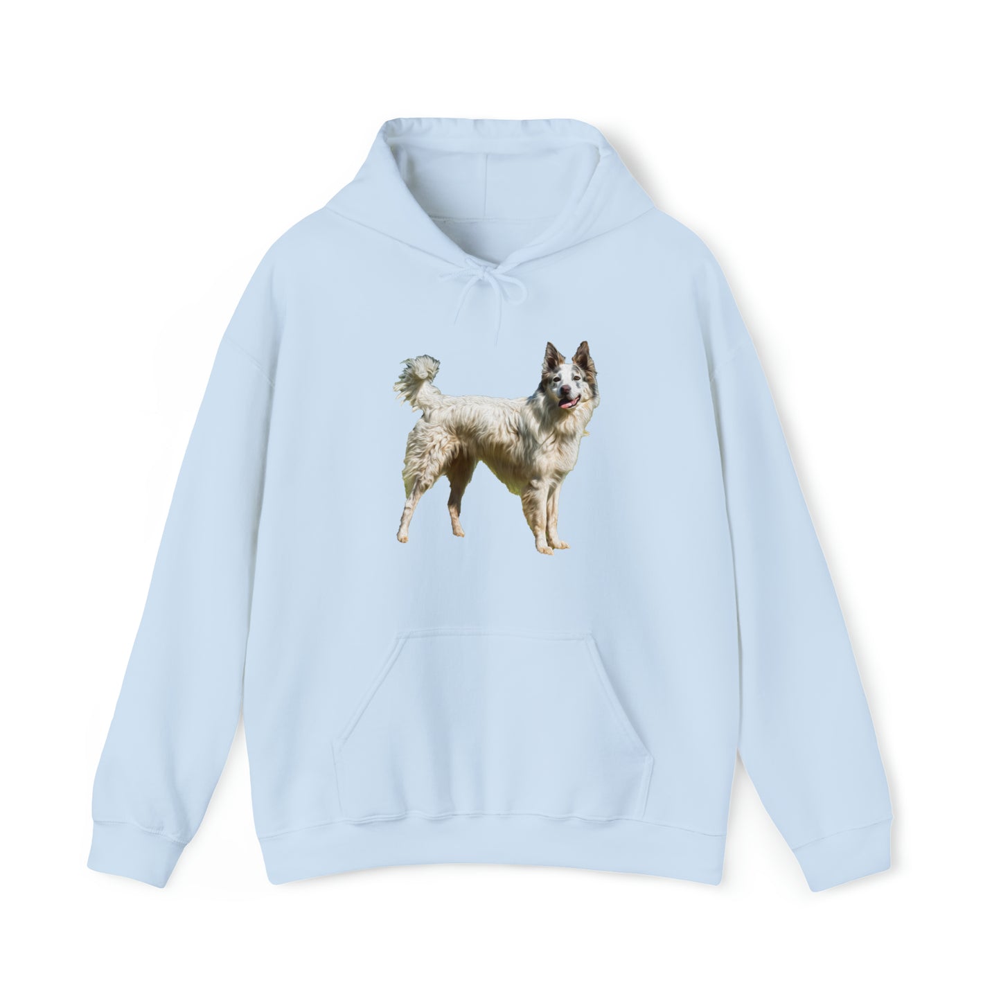 Pyrenean Shepherd Unisex 50/50 Hooded Sweatshirt