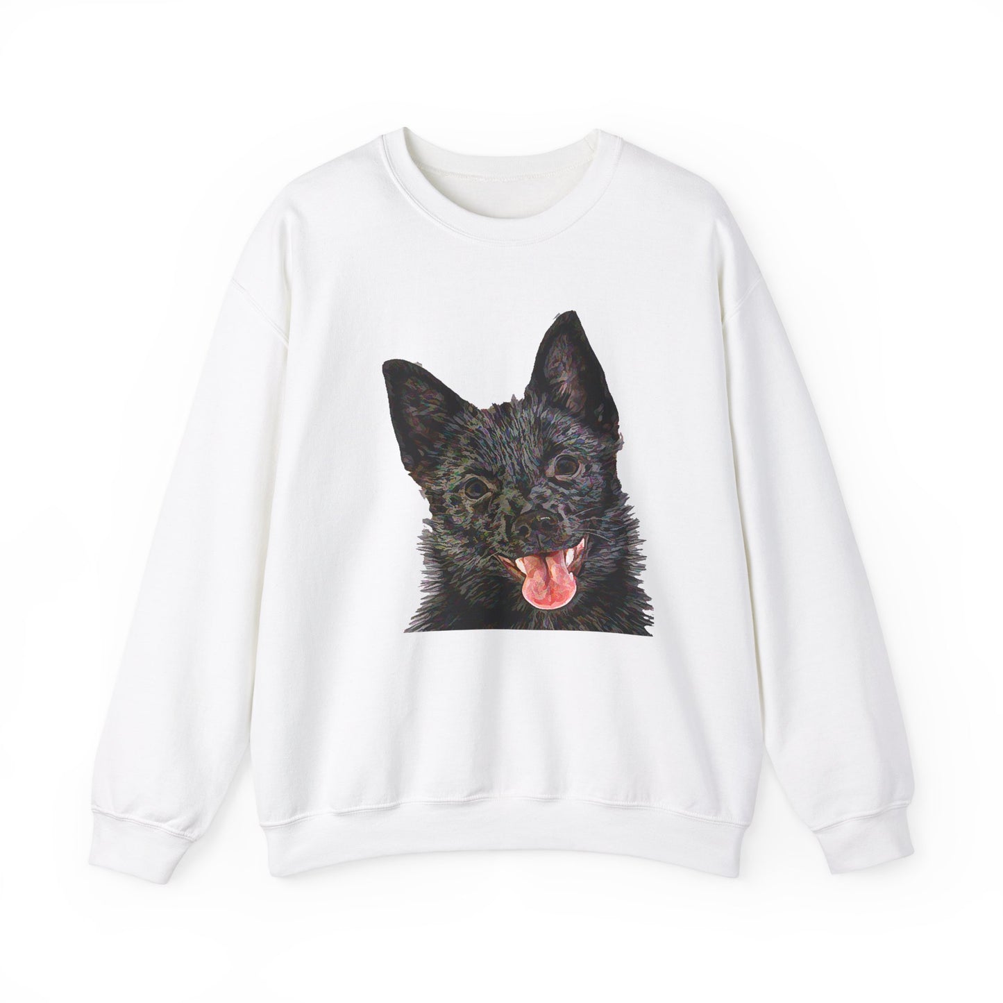 Schipperke Unisex 50/50 Crewneck Sweatshirt