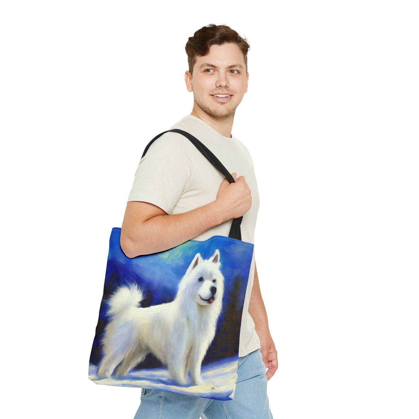 American Eskimo Dog Tote Bag - The Elegant Canine Companion