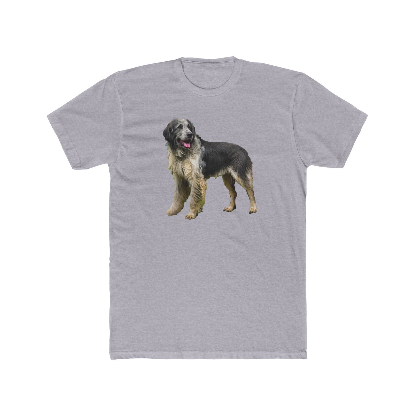Romanian Carpathian Shepherd - Men's Fitted Cotton Crew Tee