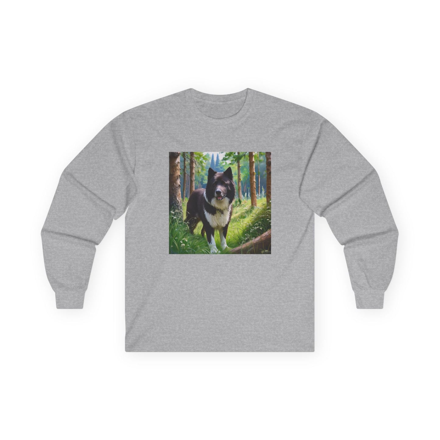 Karelian Bear Dog Unisex Classic Cotton Long Sleeve Tee