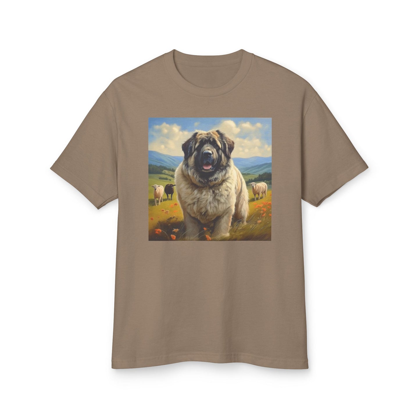 Caucasian Shepherd Dog - Unisex Relaxed Fit Heavyweight Cotton Tee