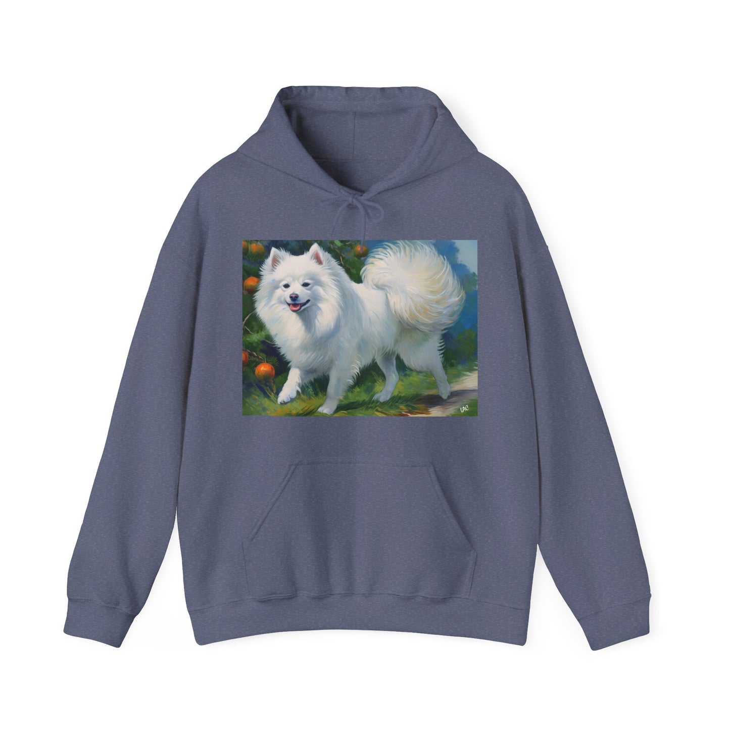 Japanese Spitz #2 - Unisex 50/50 Hoodie