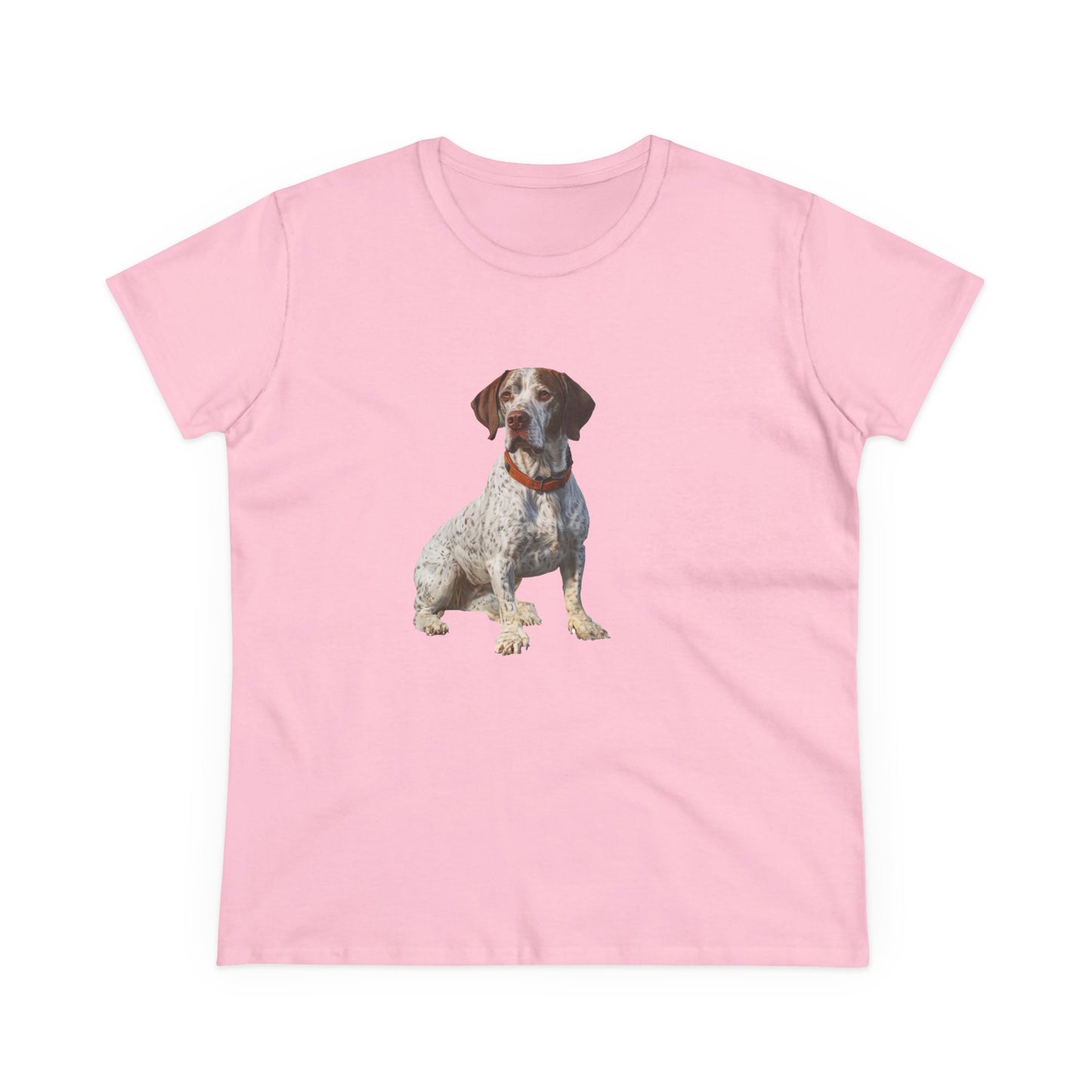 Braque du Bourbonnais Women's Midweight Cotton Tee