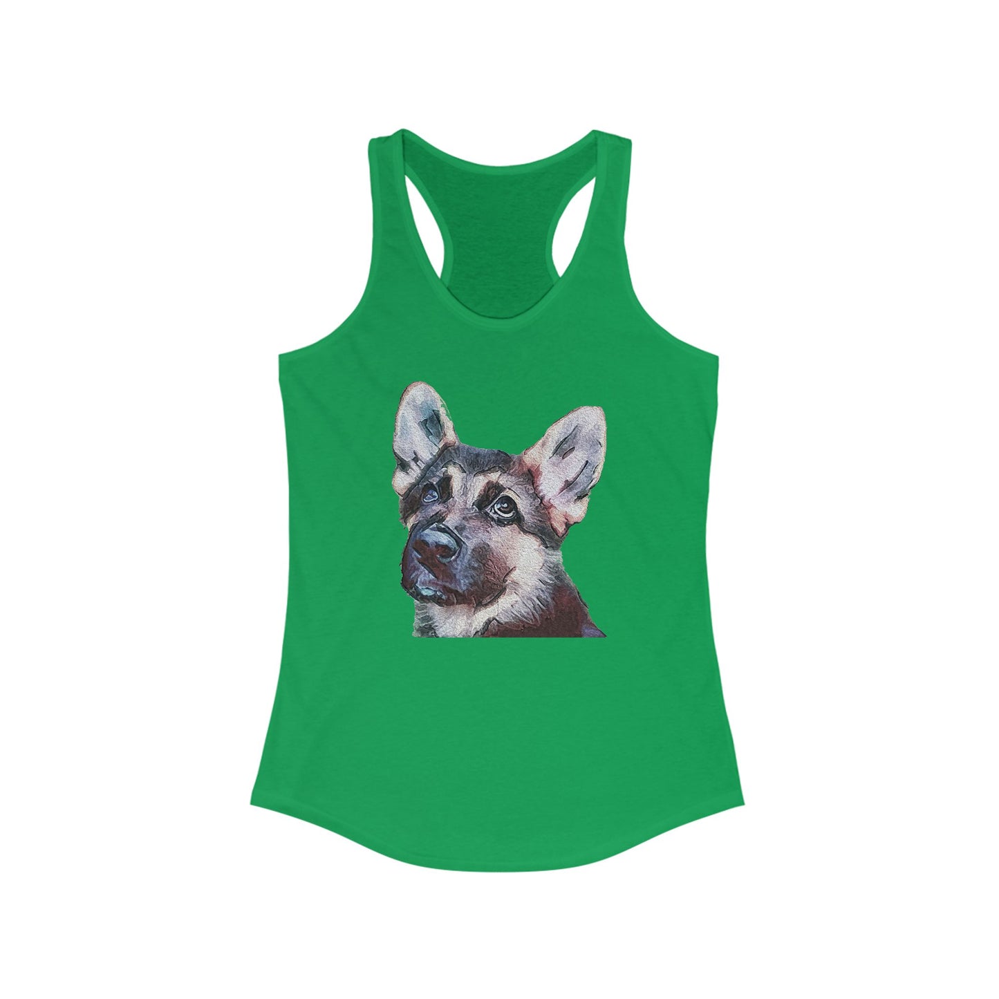 German Shepherd 'Sly' Women's Racerback Tank