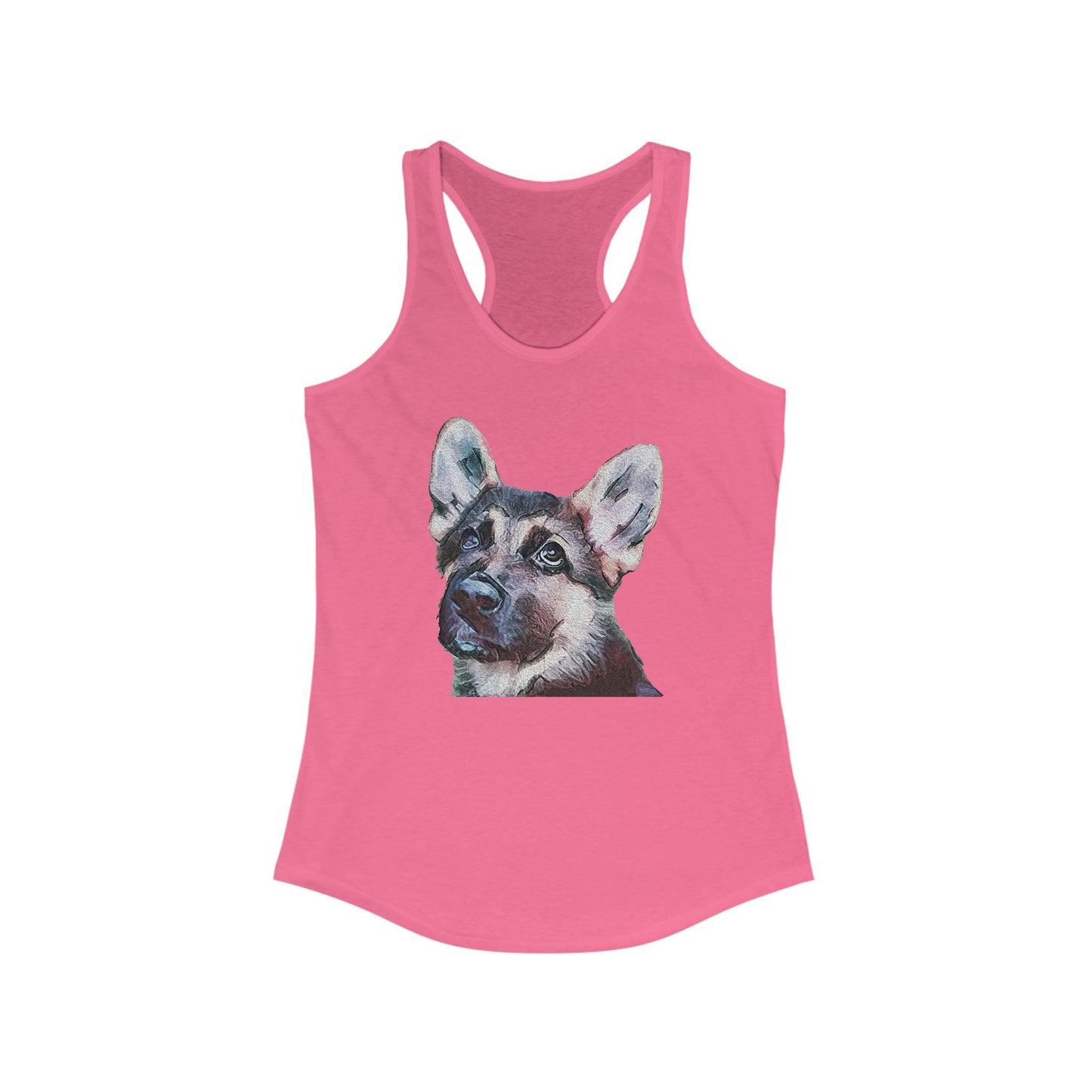 German Shepherd 'Sly' Women's Racerback Tank