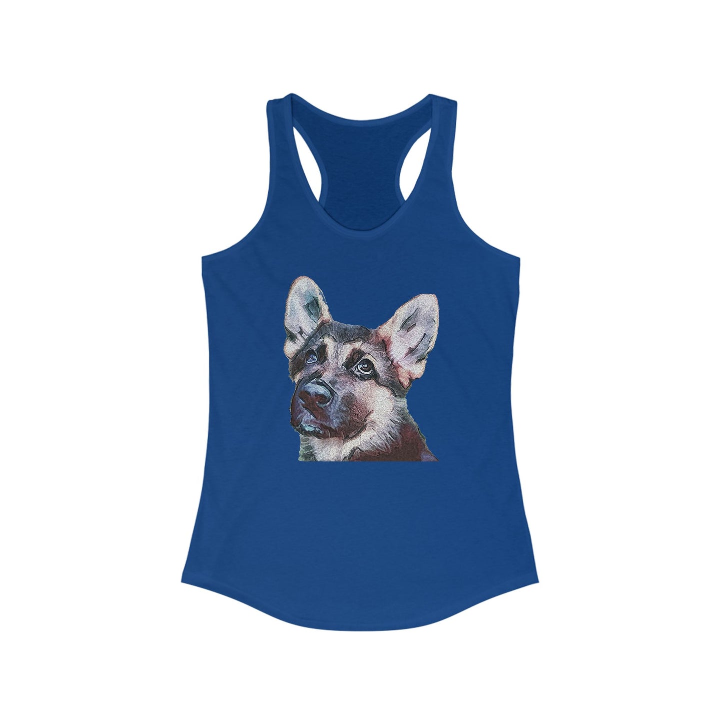German Shepherd 'Sly' Women's Racerback Tank