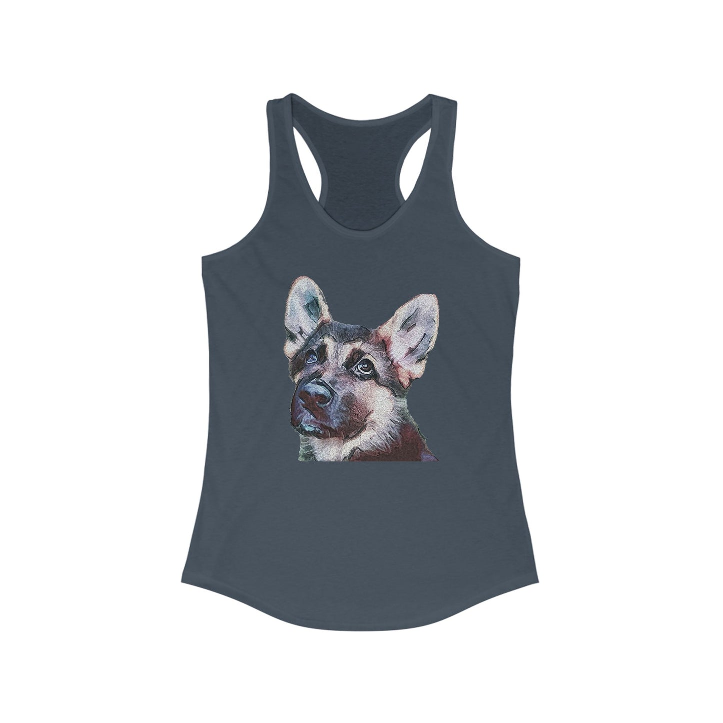 German Shepherd 'Sly' Women's Racerback Tank