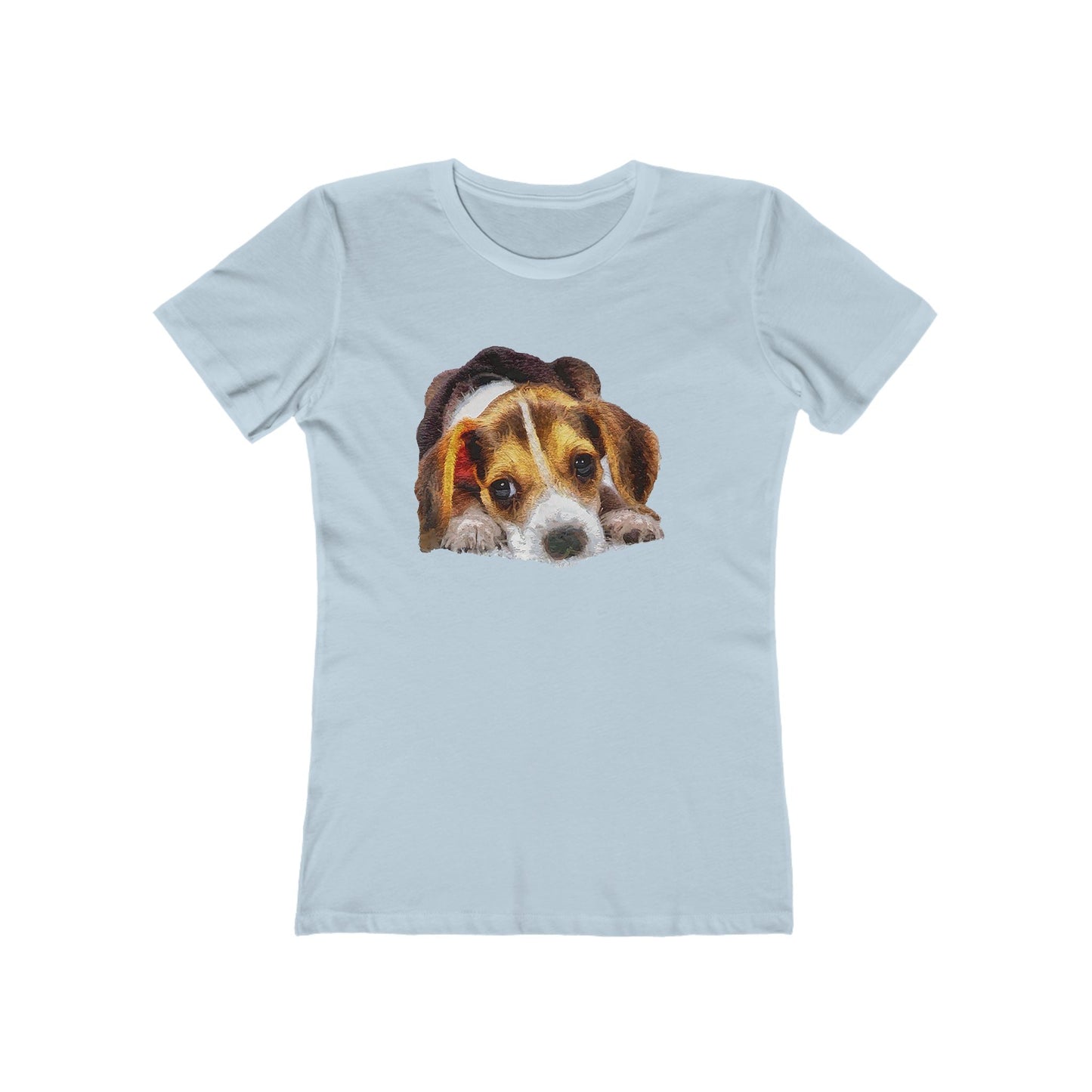 Beagle 'Daisy Mae' Women's Slim Fit T-Shirt: A Touch of Whimsy