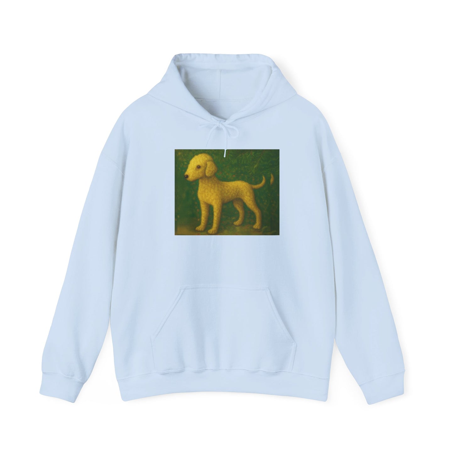 Bedlington Terrier Unisex 50/50 Hooded Sweatshirt