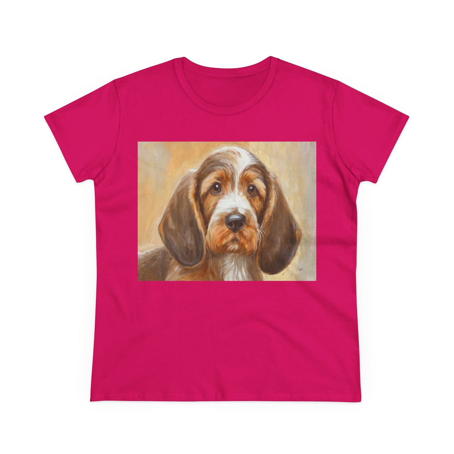 Basset Fauve de Bretagne Women's Midweight Cotton Tee