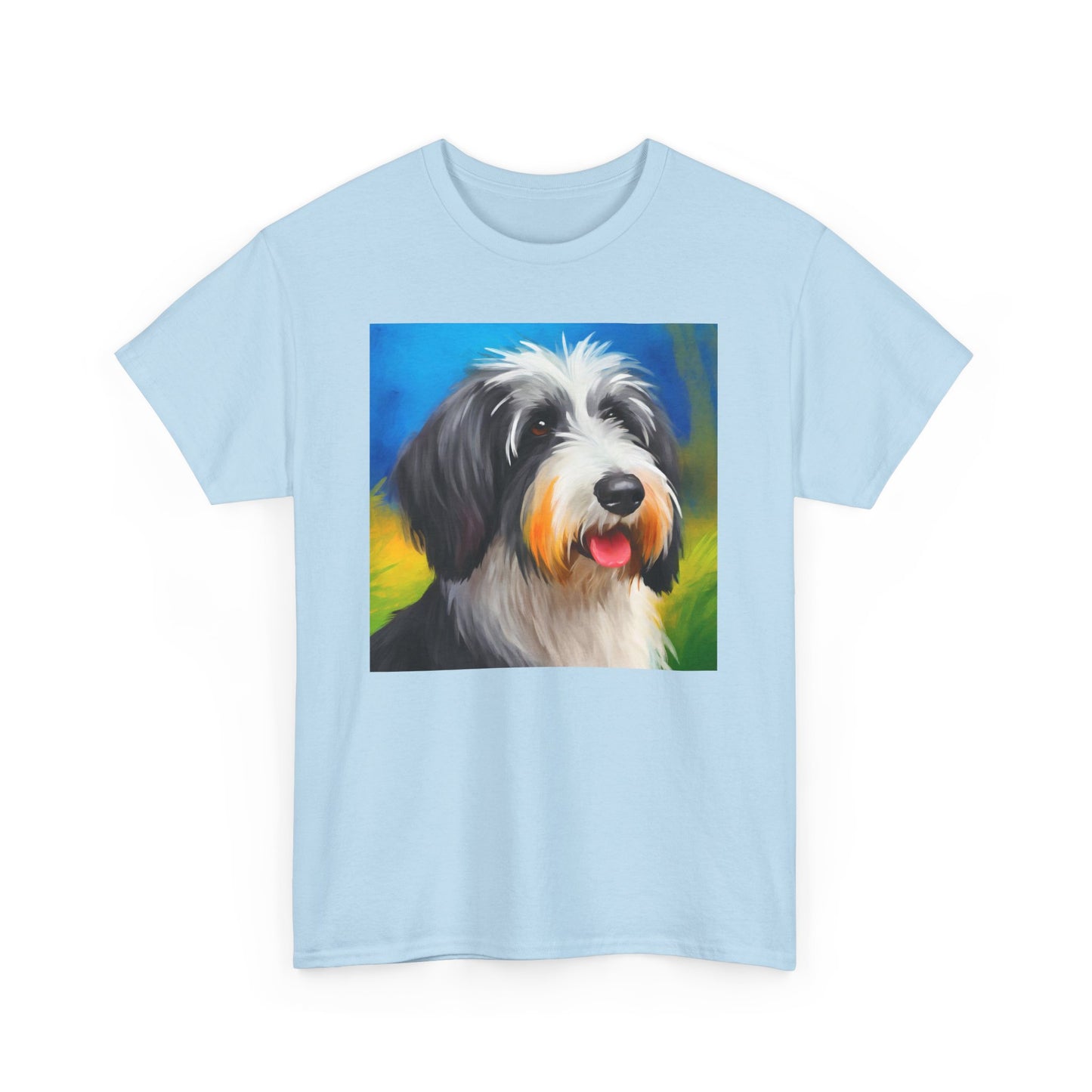 Polish Lowland Sheepdog Unisex Heavy Cotton Tee