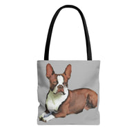 Sophisticated Boston Terrier 'Seely' Tote Bag