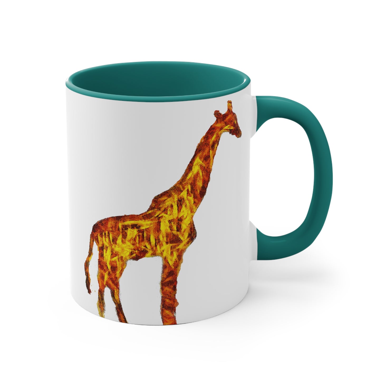 Giraffe 'Camile' Accent Coffee Mug, 11oz