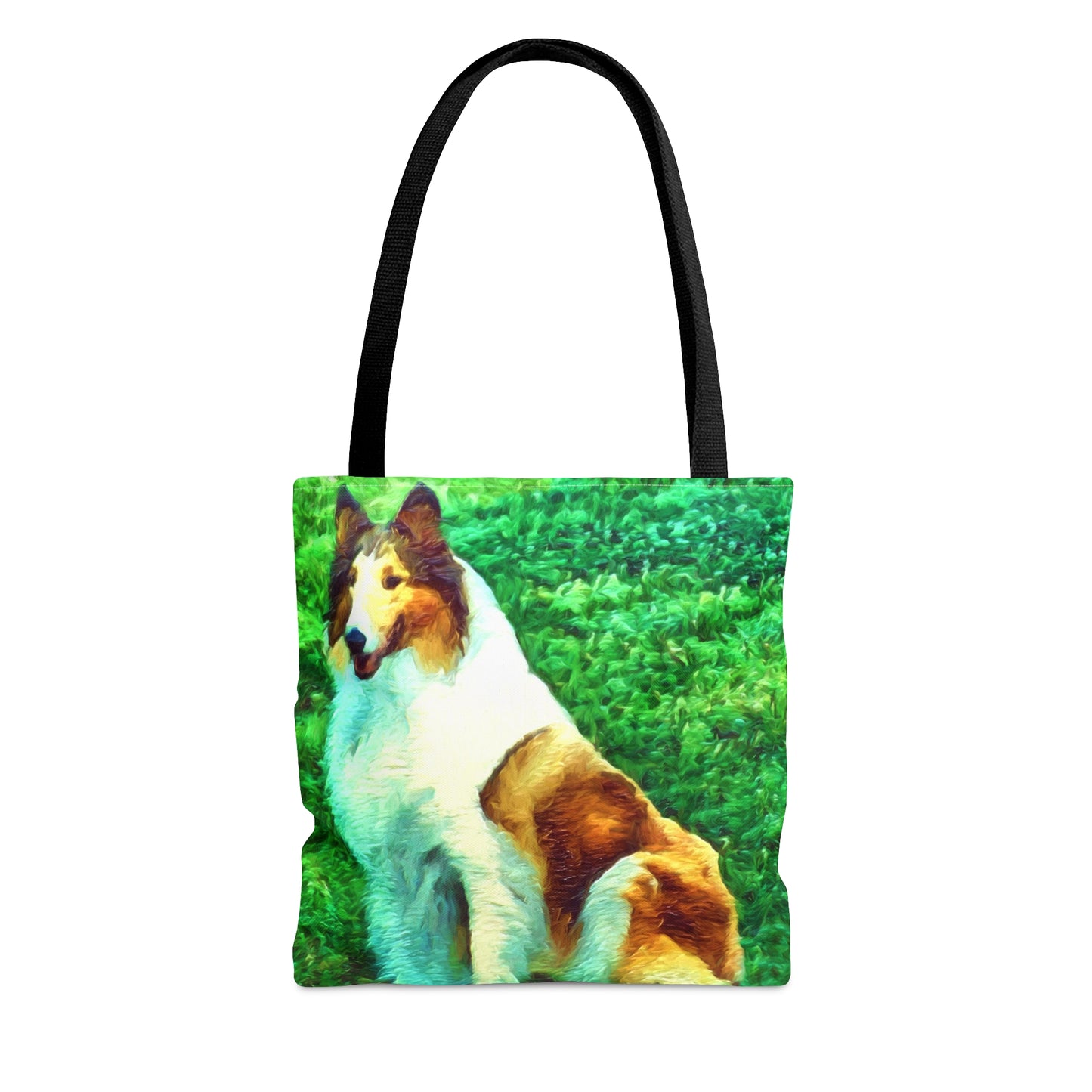 Rough Coated Collie "Ramsey" Tote Bag