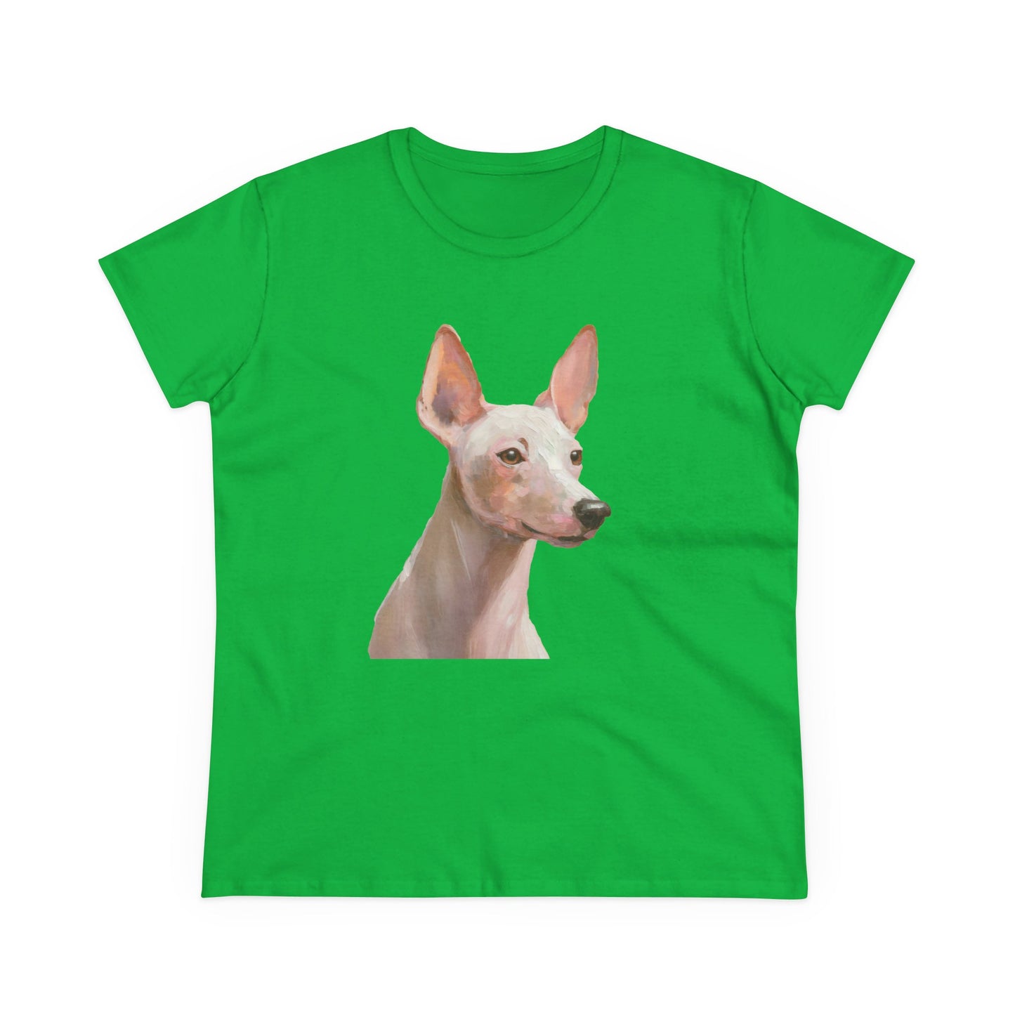 Xoloitzcuintli 'Mexican Hairless' Women's Midweight Cotton Tee