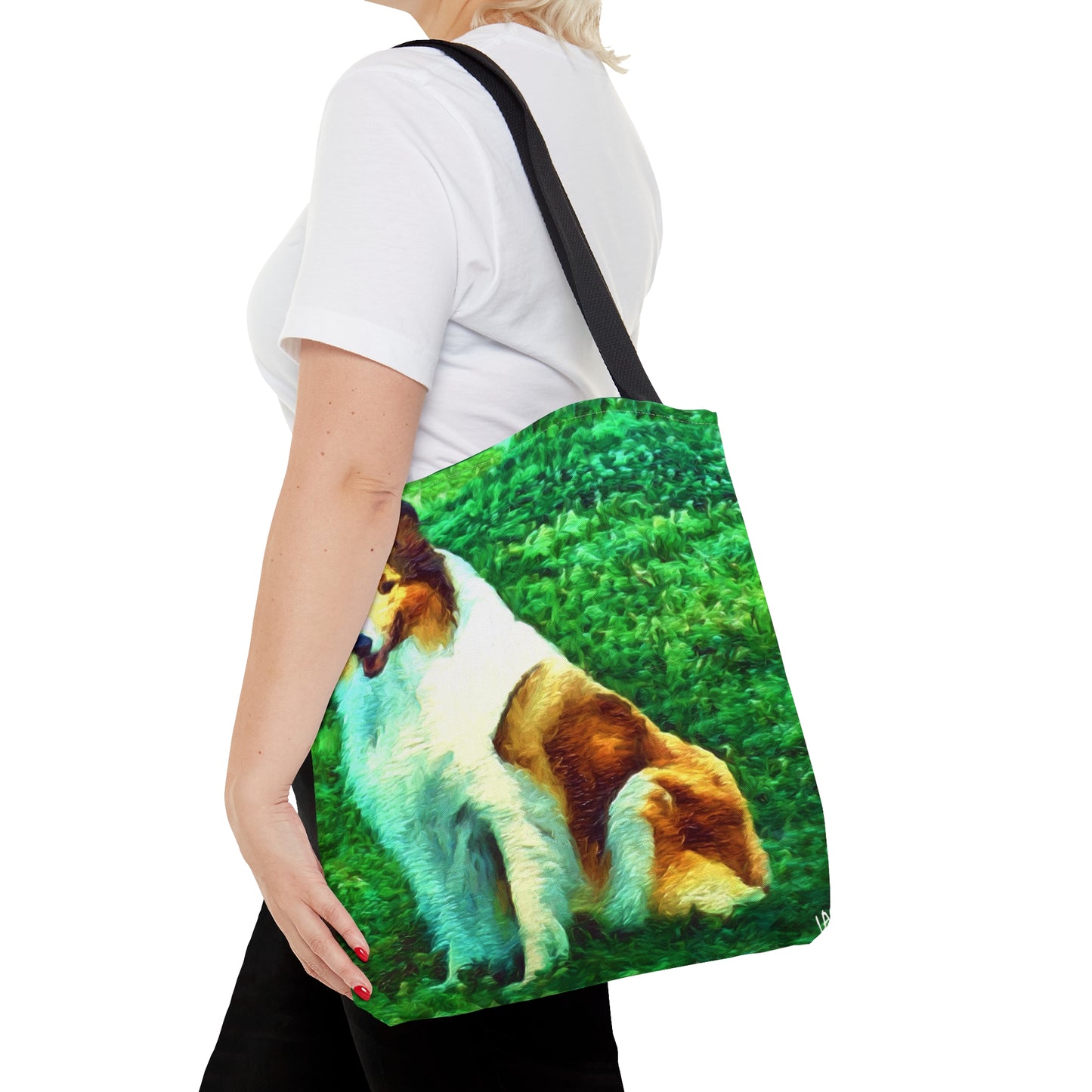 Rough Coated Collie "Ramsey" Tote Bag