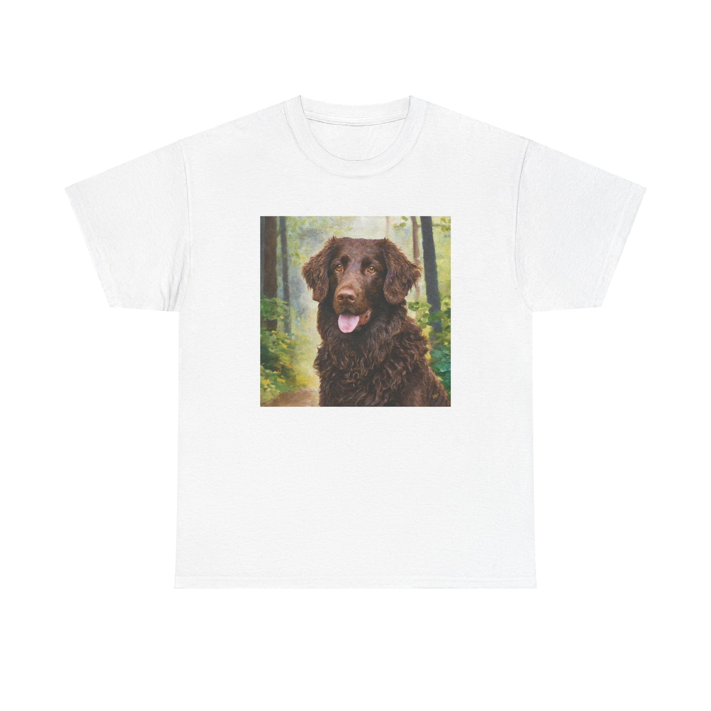 Curly-Coated Retriever Classic Heavy Cotton Tee