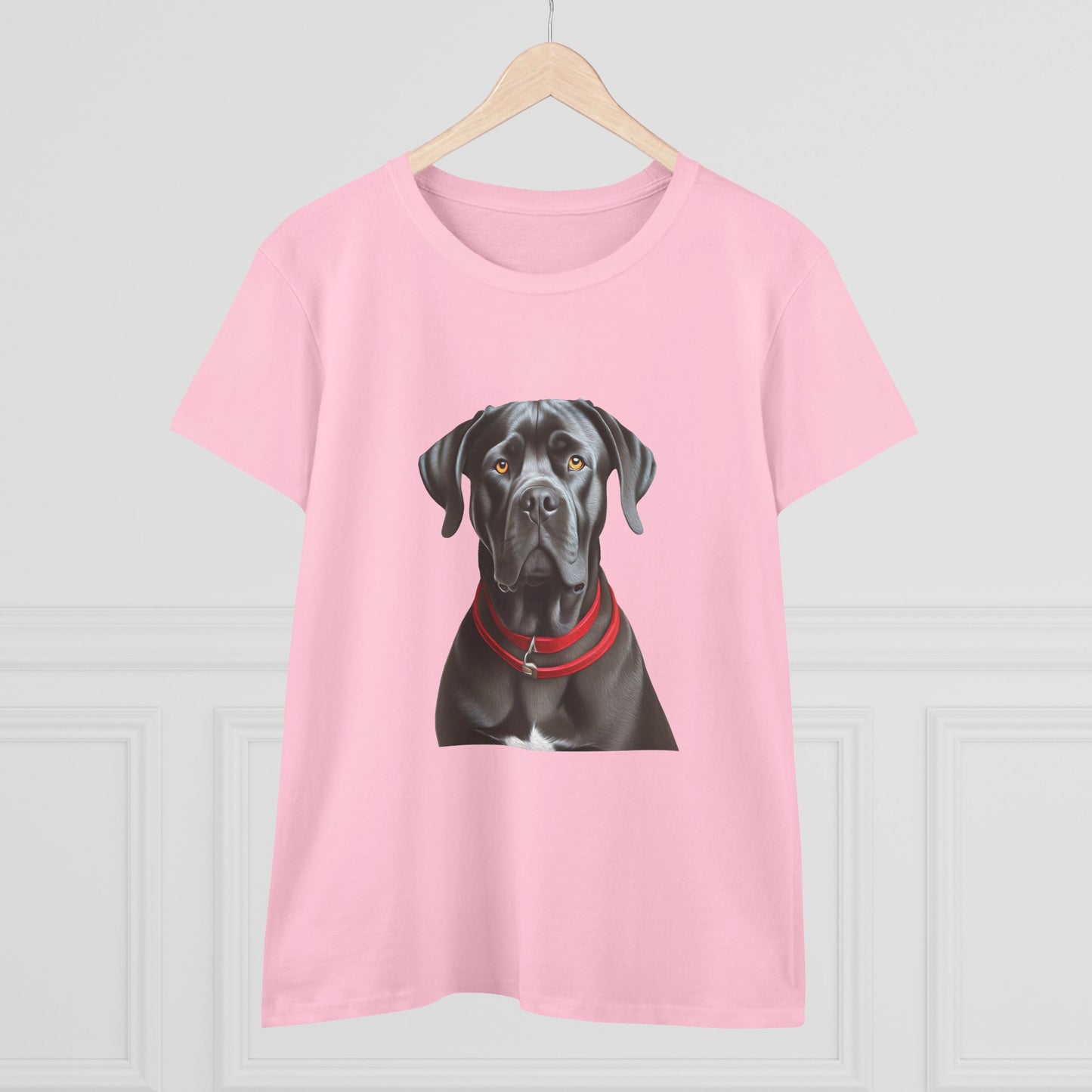 Cane Corso Women's Midweight Cotton Tee: The Comfiest Style Upgrade!