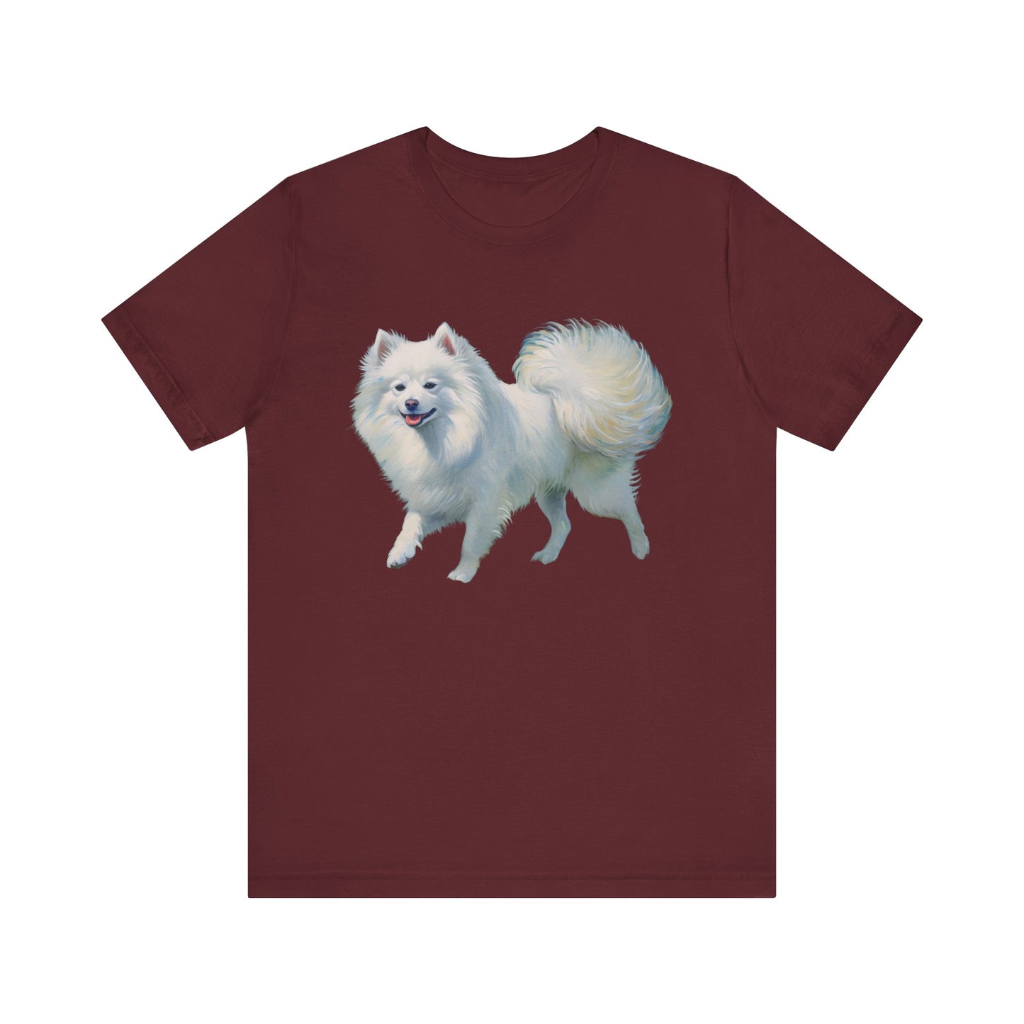 Japanese Spitz Unisex Jersey Short Sleeve Tee