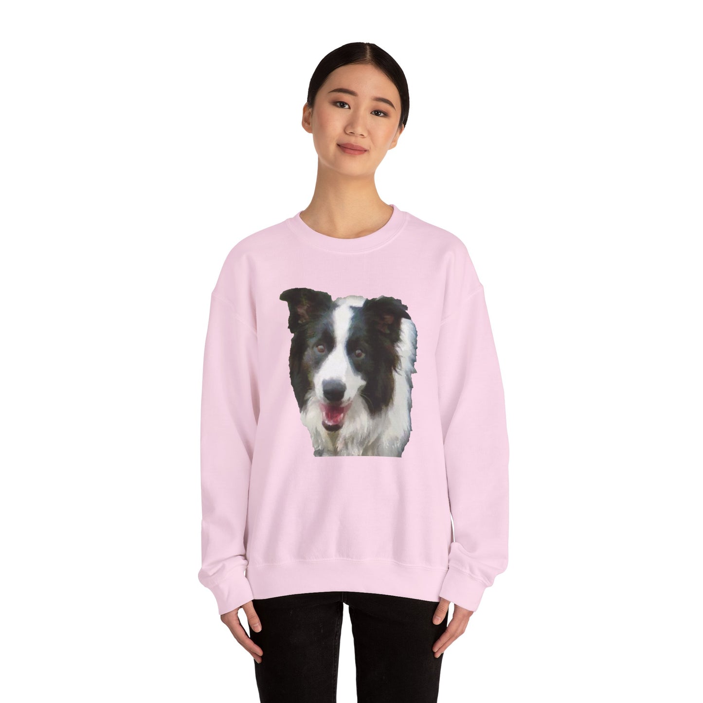 Border Collie 'Archie' Comfort Crewneck Sweatshirt
