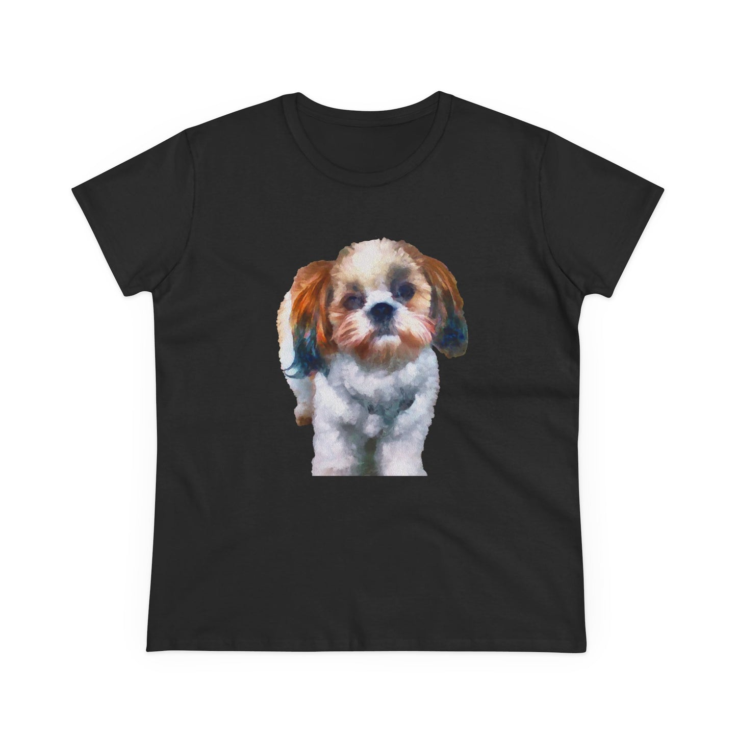 Shih-Tzu Women's Midweight Cotton Tee