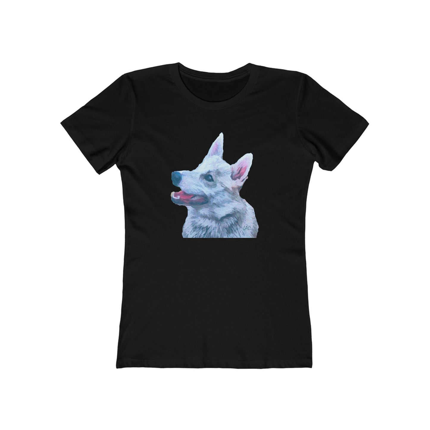 Norwegian Buhund - Women's Ringspun Slim Fit Cotton T-Shirt