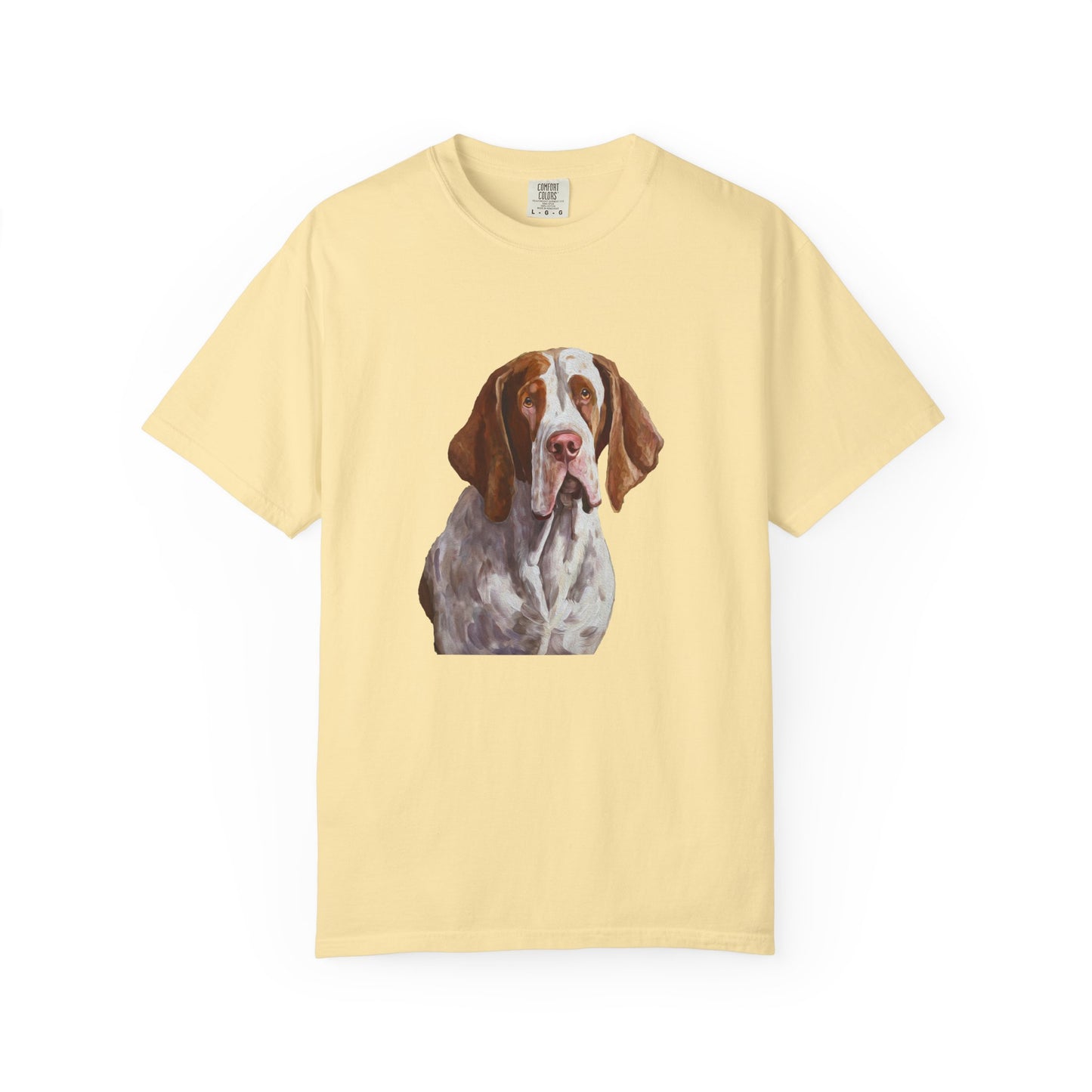 Bracco Italiano Unisex Relaxed Fit Garment-Dyed T-shirt