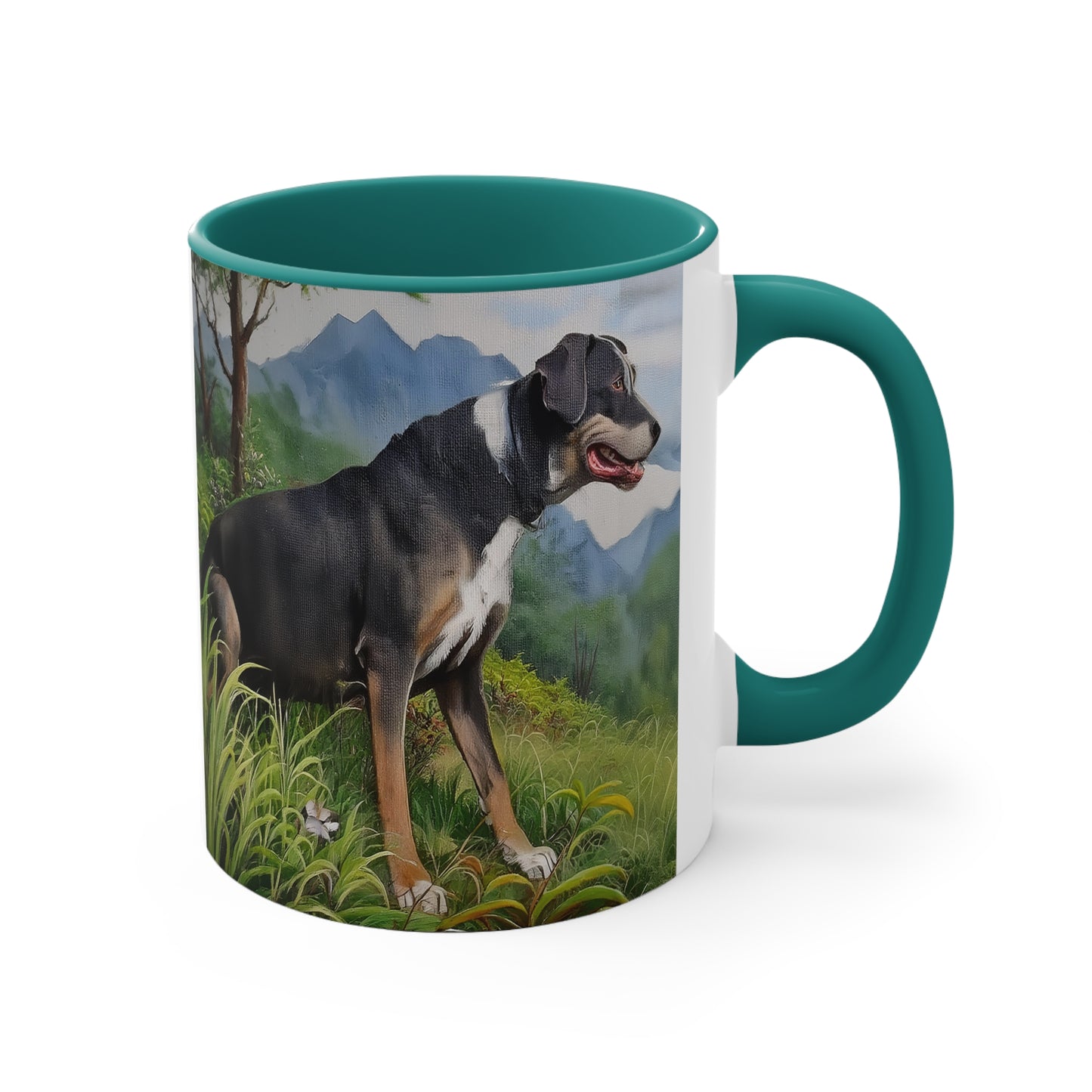 Mountain Cur 11oz Ceramic Accent Mug