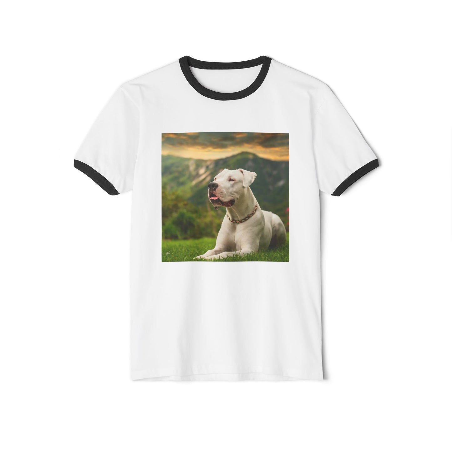 Dogo Argentino Classic Cotton Ringer T-Shirt