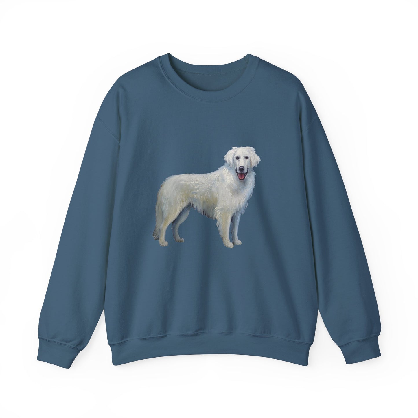 Slovensky Cuvac Unisex 50/50 Crewneck Sweatshirt