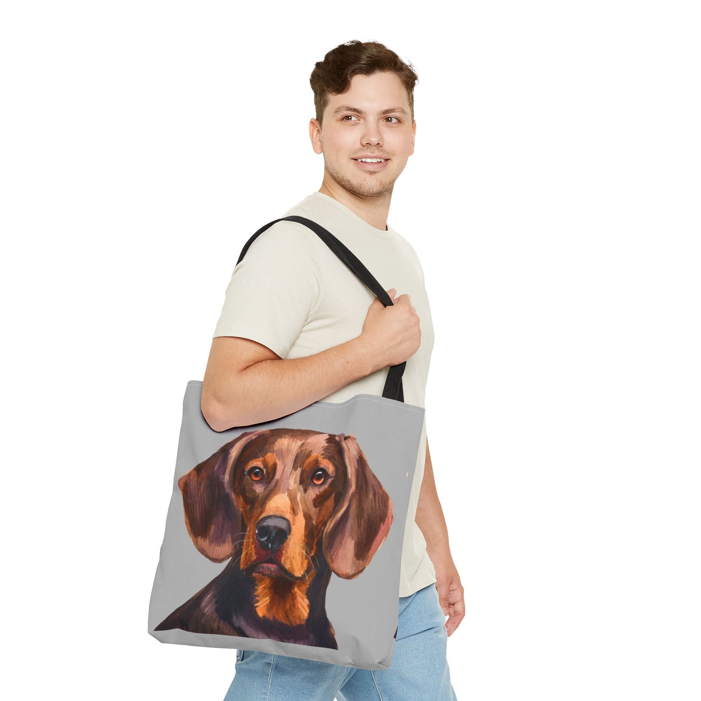 Hannoverscher Schweisshund Tote Bag (AOP)