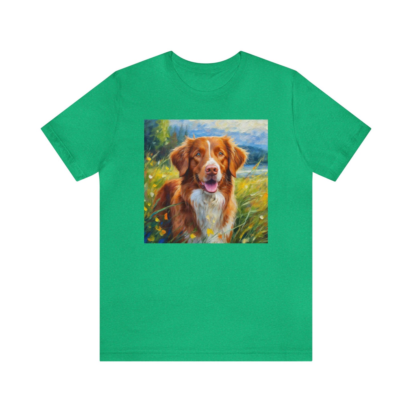 Nova Scotia Duck Tolling Retriever 'Dixie' - Classic Jersey Short Sleeve Tee