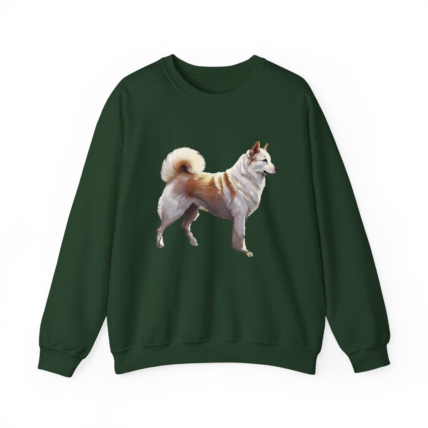 Kishu Ken Unisex 50/50 Crewneck Sweatshirt