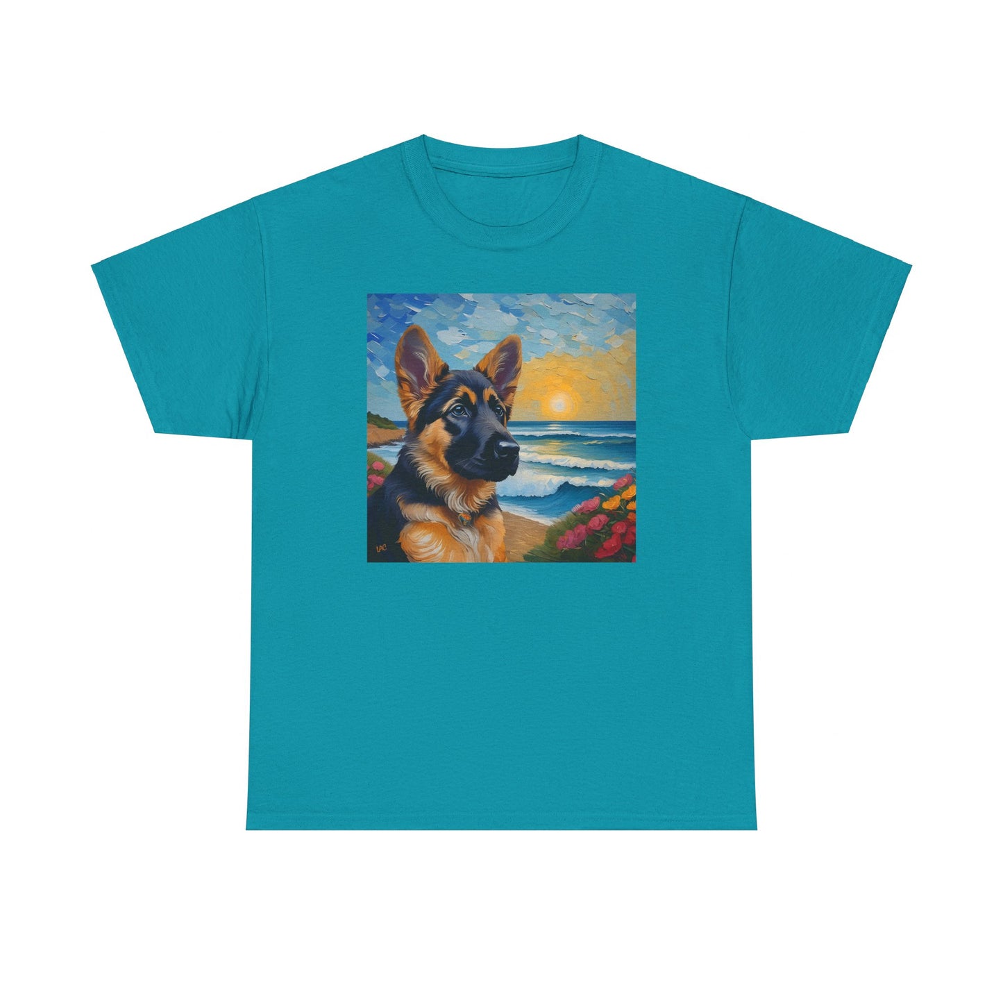 German Shepherd Puppy Classic Heavy Cotton Tee