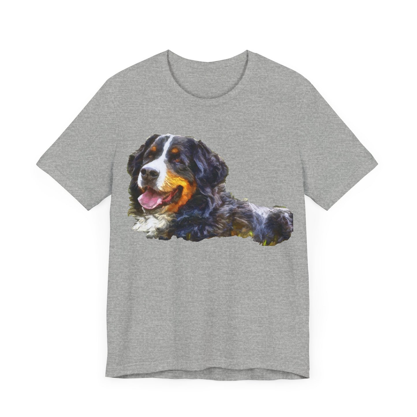 Bernese Mountain Dog Unisex Jersey Short Sleeve Tee