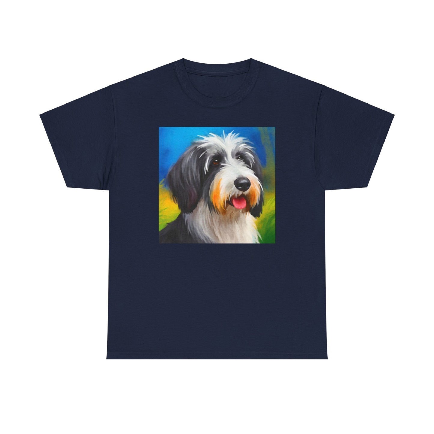 Polish Lowland Sheepdog Unisex Heavy Cotton Tee