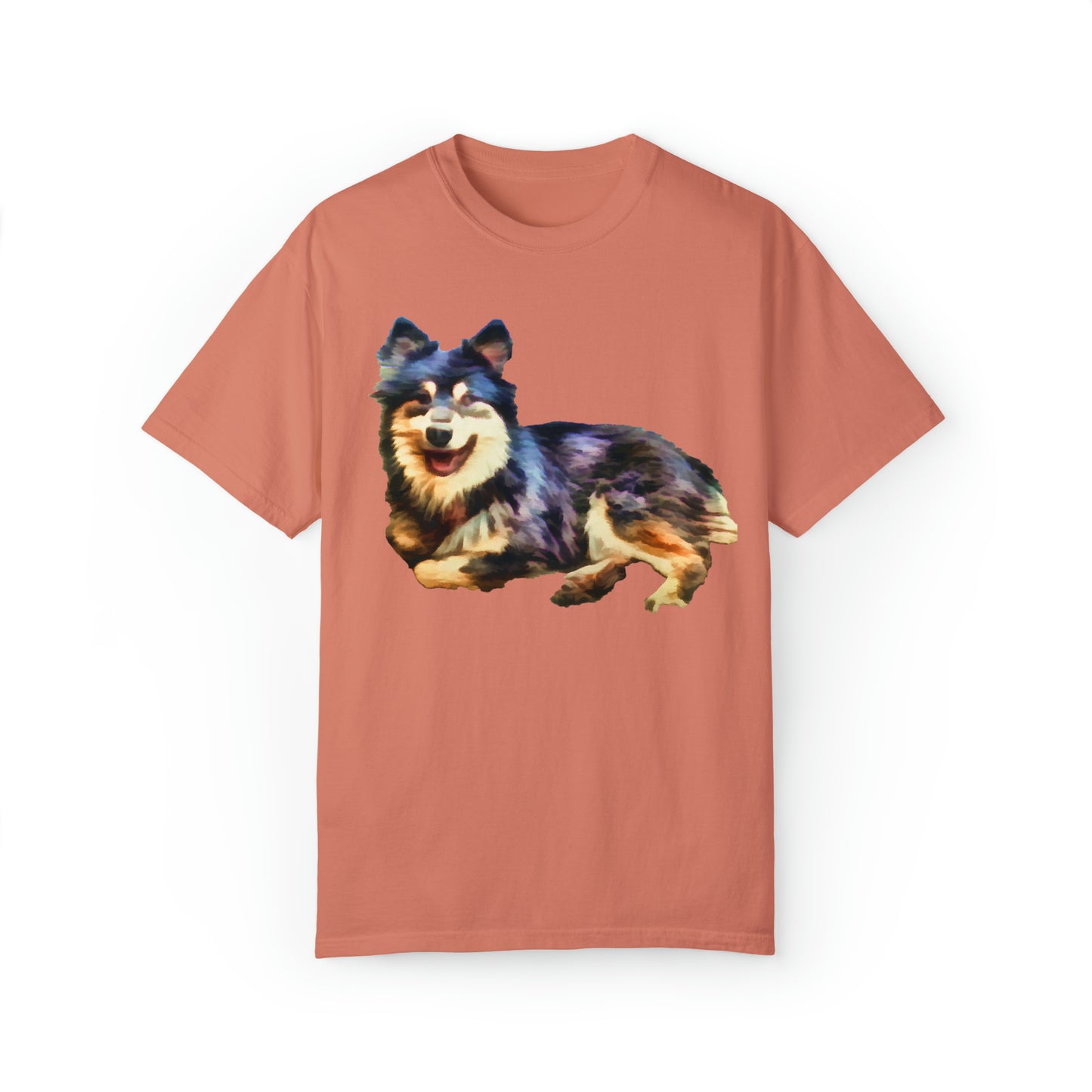 Finnish Lapphund Unisex Relaxed Fit Garment-Dyed T-shirt